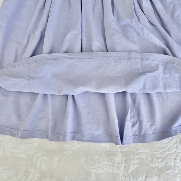 NWT Hanna Andersson Lavender Short Sleeve Dress Size 10 - Picture 4 of 9